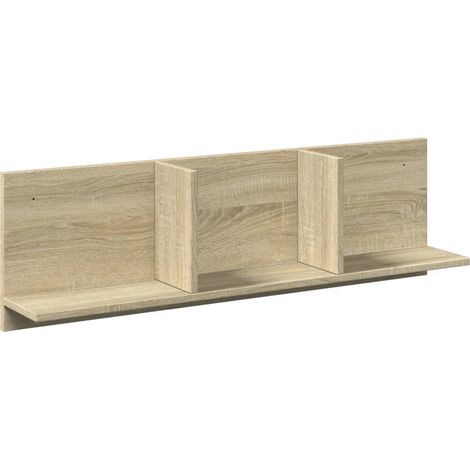 Maison Exclusive - Mobile a Parete 100x16,5x30 cm Rovere Sonoma in Truciolato