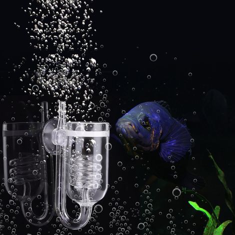 Détendeur de CO2 en Verre Transparent pour Aquarium Plantes Aquatiques Équipement de Diffusion de CO2-AUTRES