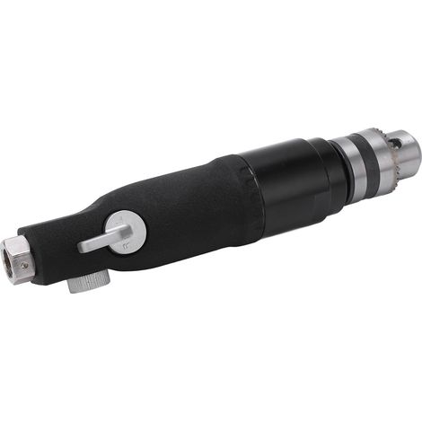 Perceuse pneumatique 3/8 pouce avec mandrin 3 mors, vitesse variable, poignée droite, rotation droite/gauche, outil à air comprimé style UE, perceuse à main (1/5)