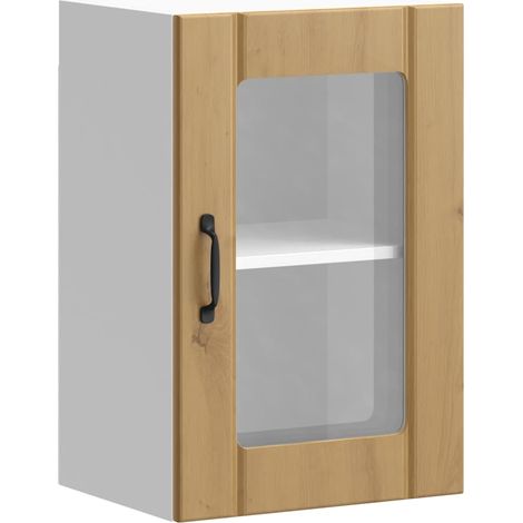 Maison Exclusive - Armario pared para cocina puerta cristal Lucca