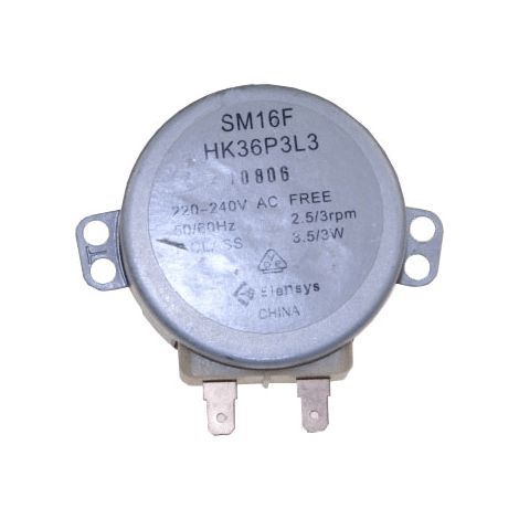 MOTEUR PLATEAU TOURNANT SM16F HK36P3L3 POUR MICRO ONDES ROSIERES - 49001501