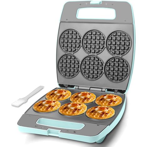 Mini-Gaufrier Compact – 750 W, 8 Mini-Gaufres