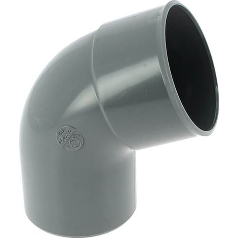 NICOLL Coude 67°30 PVC évacuation  Mâle Femelle Ø80