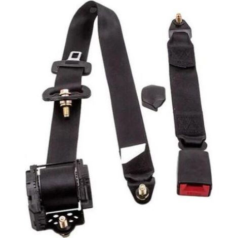 Universel 3 Point Rétractable Ceinture de Sécurité Voiture camion d'autobus Siège ceinture de sécurité du conducteur de voiture à enroulement automatique à trois points (1/5)
