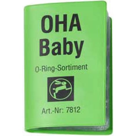 OHA BABY O-Ring Sortiment, mit 106 Stück, 15 Sorten, Haas 7812 (1/2)