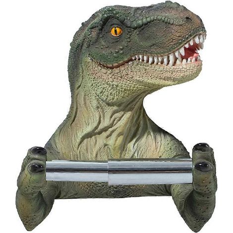 Wandhandtuchhalter in Dinosaurierform für Bad und Küche, Aufbewahrung A (1/5)