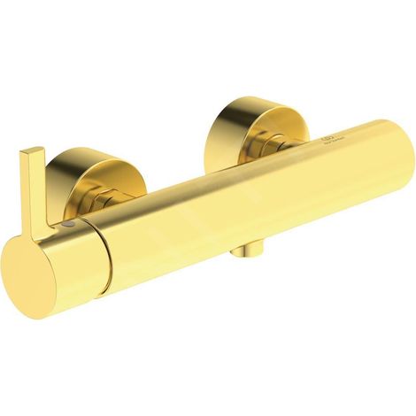 IDEAL STANDARD BC785A2 Robinet de douche AP JOY, Or brossé (1/4)