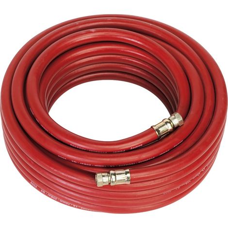 Sealey Air Line Hose 15m x 10mm with 1/4""BSP Unions AHC1538