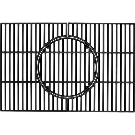 tepro Garten Guss-Grillrost-Set fonte Grille à barbecue noir S624342 (1/2)