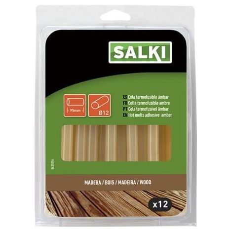 QUEUE DE FUSIBLE CHALEUR MARRON 11,95X195 MM. (BLISTER) 431016