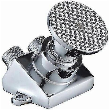 Robinet d'eau froide à pédale avec corps en cuivre pour évier d'hôpital ou d'usine (1/5)