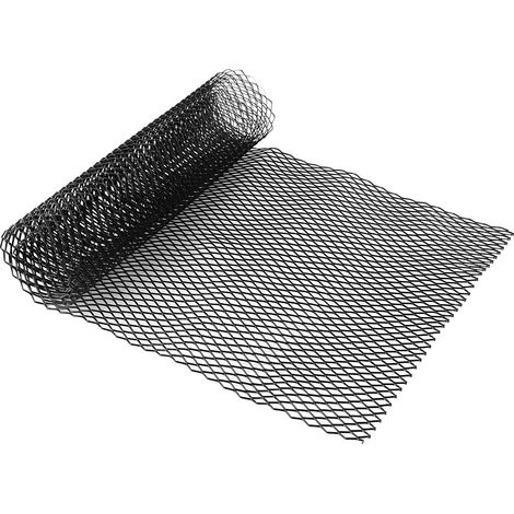 Grille maille aluminium 8x16mm losange universelle pour calandre de voiture, pare-chocs, maille grillagée carrosserie (1/5)