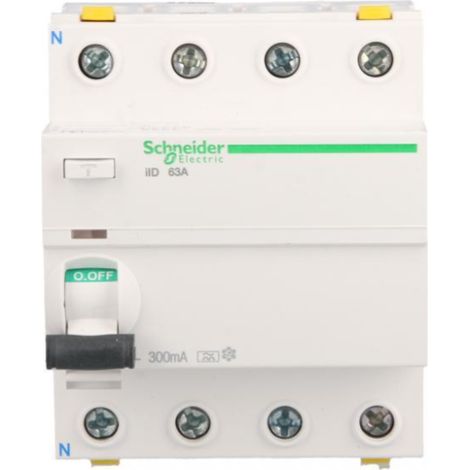 Interruptor diferencial Schneider Electric a9z24463 63A 300mA