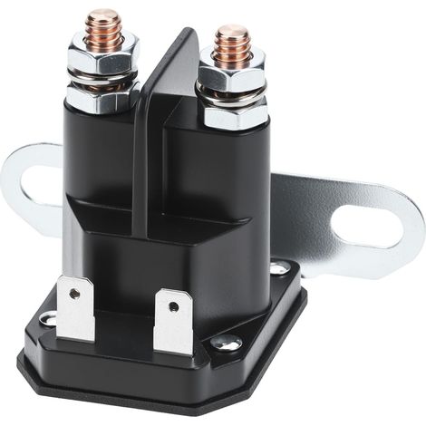 Relais Démarrage Magnétique pour Tondeuses à Gazon, 12V 4 Terminaux Relais Demarreur Tracteur Tondeuse, Compatible avec l'OEM 725-04439 (1/5)