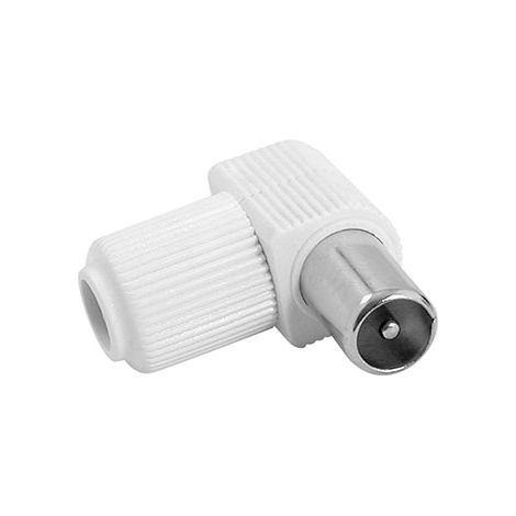FPLUS conector tv.9.5mm.aco.macho , Tipo: Macho Acodado.
Cuerpo de una sola pieza y apertura por bisagra, facilitando su conexión.
Diámetro: 9,52 mm.
DIN 45.325.
Color: Blanco.