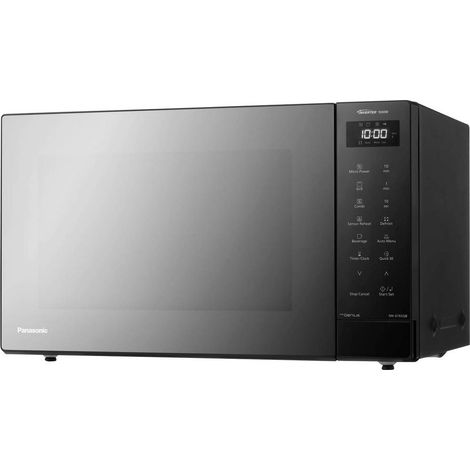 Panasonic NN-GT65QBEPG Micro-ondes noir 1000 W fonction grill, Minuteur digital, fonction minuteur, Écran LCD (1/4)