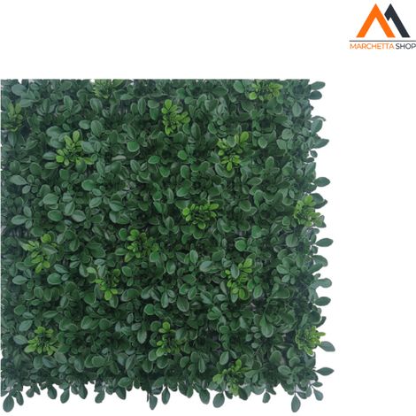 SIEPE ARTIFICIALE A PANNELLO QUADRATO 'PLANT' mt 1 x 1