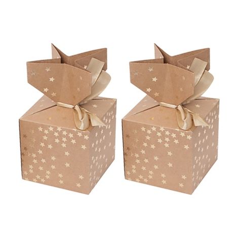Scatole Golden Star 10x10 cm, 2 pezzi. (1/2)