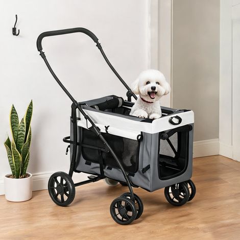 Caisse de transport pour animaux 4 en 1 81 x 58 x 97,5 cm (1/5)