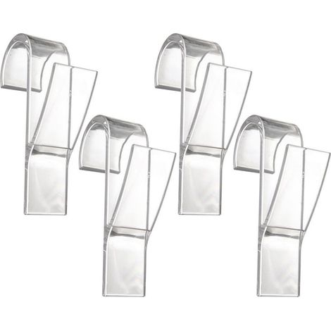 Ganci per termosifone, 4 pezzi.