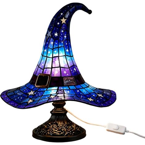 Lampes Chapeau de Sorcière Lumière lecture en forme (1/5)