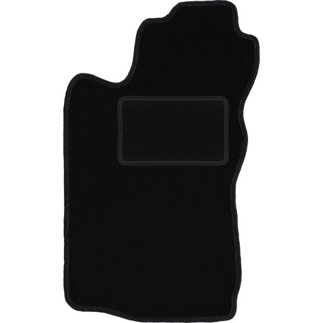 Tapis de sol conducteur en velours noir pour Alfa Romeo GT coupé (2003-2010). (1/5)