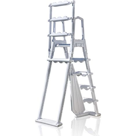 ESCALERA RESINA MOLDEADA L4PL PISCINAS GRE (1/5)