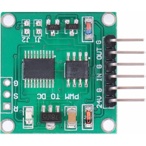 Module de Conversion Linéaire PWM vers Tension, 0-10V/0-5V, 5-500Hz pour Applications Industrielles (1/5)