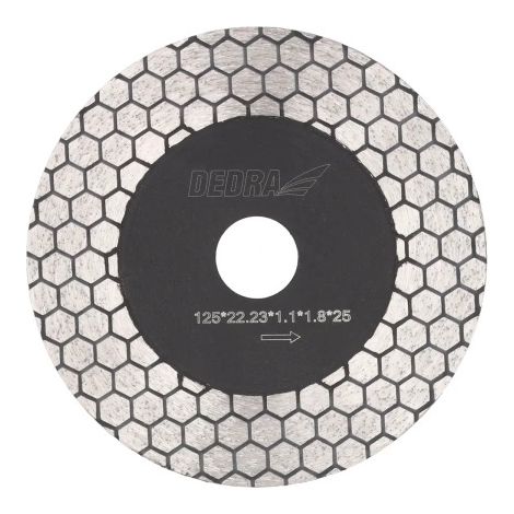 TARCZA DIAMENTOWA 125MM YESO MIODU - DEDH1042