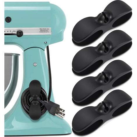 Kabelaufroller für Küchengeräte, Kabelaufbewahrung für Multikocher, Mixer, Kaffeemaschinen und Heißluftfritteusen (1/5)