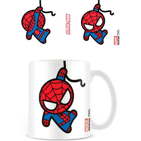 Tazza pyramid-international kawaii spider-man 315ml ceramica