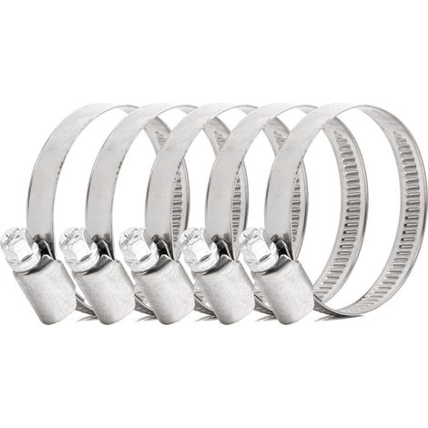 Abrazadera de tornillo sin fin, 5 unidades, 32-50 mm/9 mm W2 amio-04587 (1/3)