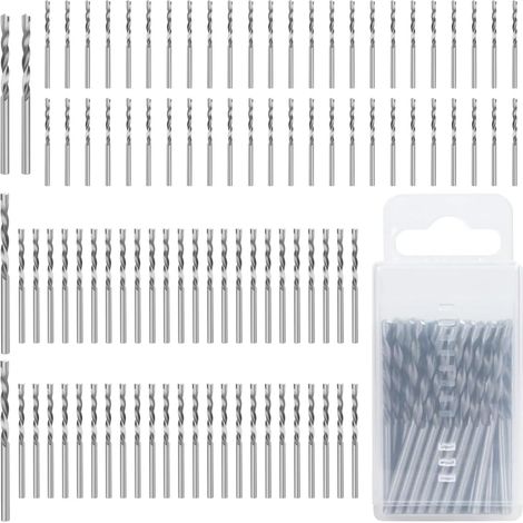 Ensemble de 100 Forets, Pointe de Guidage pour Cloisons Sèches de 1/8 Pouce, Outils de Coupe pour Cloisons Sèches, Coupe de Cloisons Sèches à Utiliser avec une Scie en Spirale (1/5)