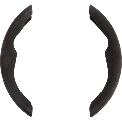 Grips, coprivolante sportivo in microfibra, universale - Nero
