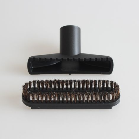 Accessoires pour aspirateur : tête de brosse pour l’élimination de la poussière, brosse en crin de cheval, tête de brosse pour canapé et rideaux, tête de brosse carrée de 32 mm de diamètre intérieur. (1/4)