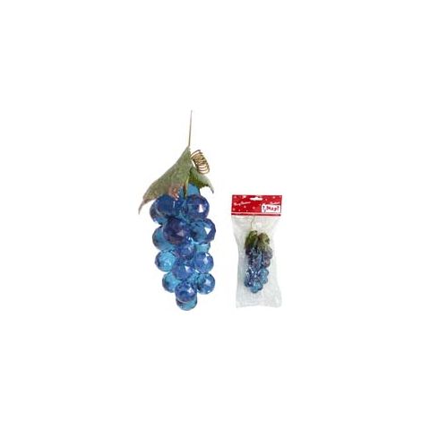 DECORO GRAPPOLO BLU - 1 blister I RE MAGI