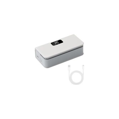 Mini Scelleur, 2 en 1 Scelleuse de Sacs Magnétique avec Cutter Caché, 6 Niveau Chaleur, Machine de Scellage Manuelle pour le Stockage de Collations Sacs en Plastique