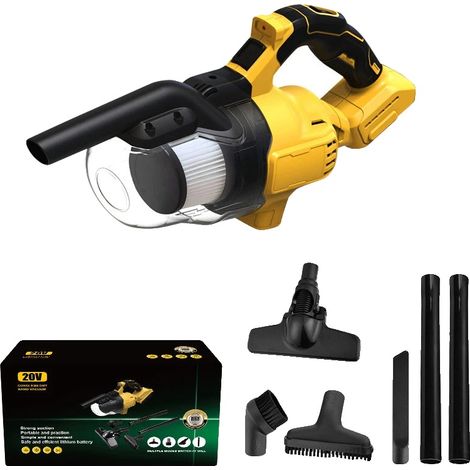 Aspirapolvere elettrico senza fili, design portatile, compatibile con batteria da 20 V, batteria non inclusa. (1/2)