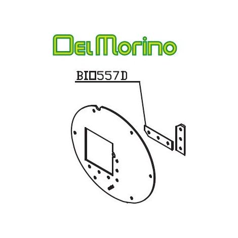 Contra-cuchilla para trituradora de vegetales Delmorino Scutum BIO557D (1/5)