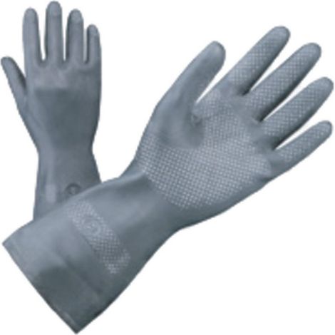 Guanti Neoprene Neri Taglia 9 Media - 12 Pa (1/2)