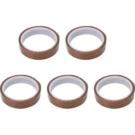 Stück Hochtemperaturklebeband 0,02 x 10 m, antistatisch, verschleißfest, geeignet für industrielle Anwendungen, hält Temperaturen bis zu 300 °C stand (1/5)