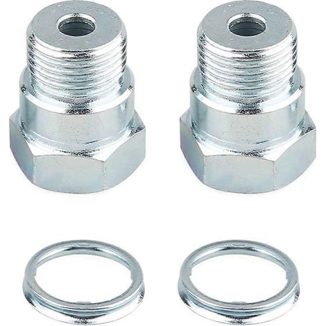 42009 Anti-encrassement pour bougies d'allumage - Joint de siège de 18 mm, adaptateur pour bougies d'allumage, accessoires auto, lot de 2