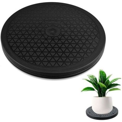 Plateau tournant de 30 cm, plateau rotatif manuel à 360° avec roulements à billes, adapté aux écrans, ustensiles de cuisine, objets d'artisanat et plantes en pot (1/5)