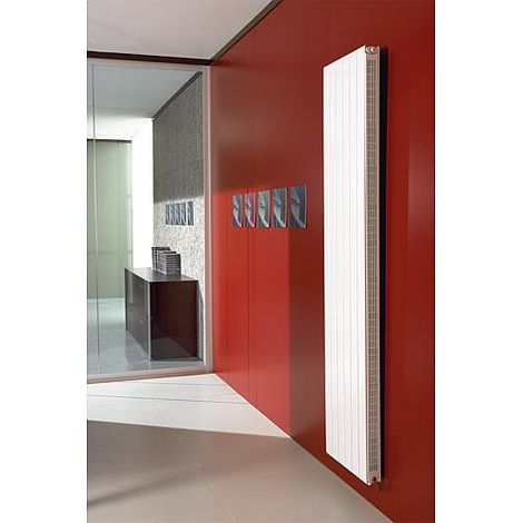 Radiateur MANTO DOPPIO 2 epaisseurs, montage horiz/vertical 2000 x 380mm, 1190 W (1/4)