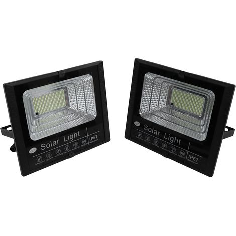 12-W-6-V-Solar-Außenleuchte mit Fernbedienung, IP67-wasserdichter LED-Beleuchtung, automatischem Timer und Solarpanel für Garten und Terrasse (1/5)