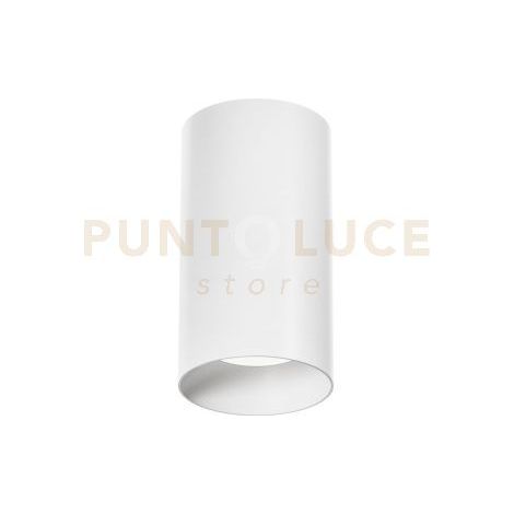 GFA1500- FARETTO-PLAFONIERA BIANCO D.7,5CM A LED 3000K 1265LM 15W