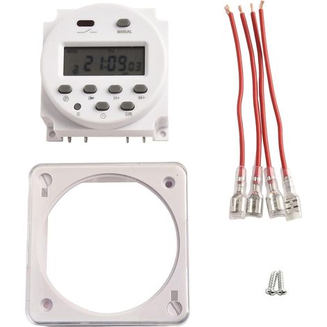 Minuterie programmable numérique LCD, relais à compte rebours (1/5)