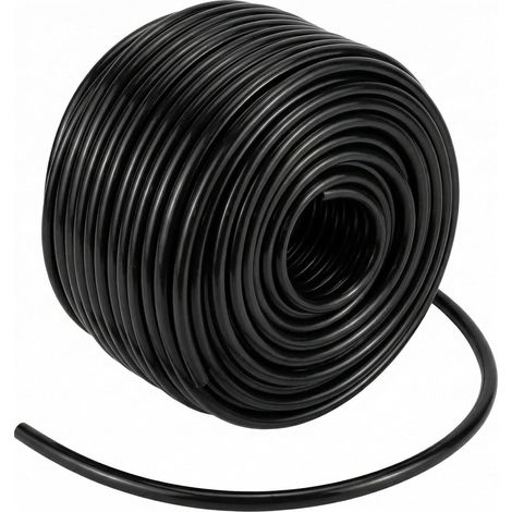 50 Meters PVC Plastic Garden Irrigation Hose 4/7mm Flexible Garden Irrigation Hose for Agricultural Garden Irrigation System (1/5)