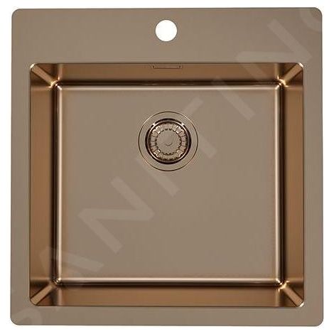 Alveus Pure Monarch - Évier 515x525 mm, copper 1122708 (1/4)
