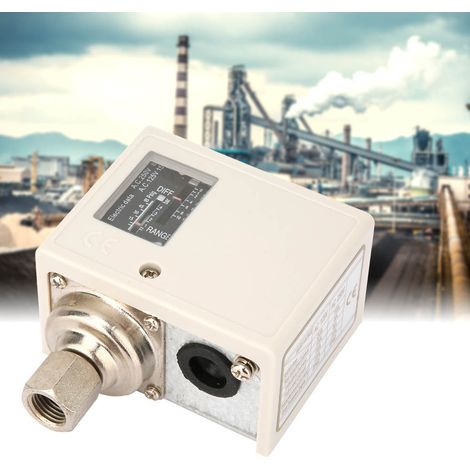 Régulateur de pression électronique G1/4'' (filetage interne) pour pompes et compresseurs d'air et d'eau (1/5)